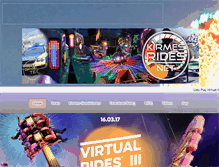 Tablet Screenshot of kirmes-rides.net